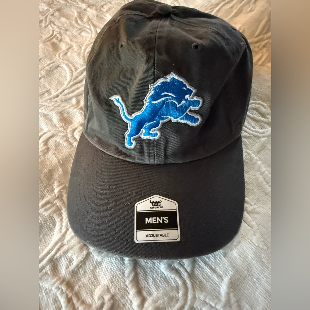 Detroit Lions Mens NFL Football Baseball Hat Cap Adjustable